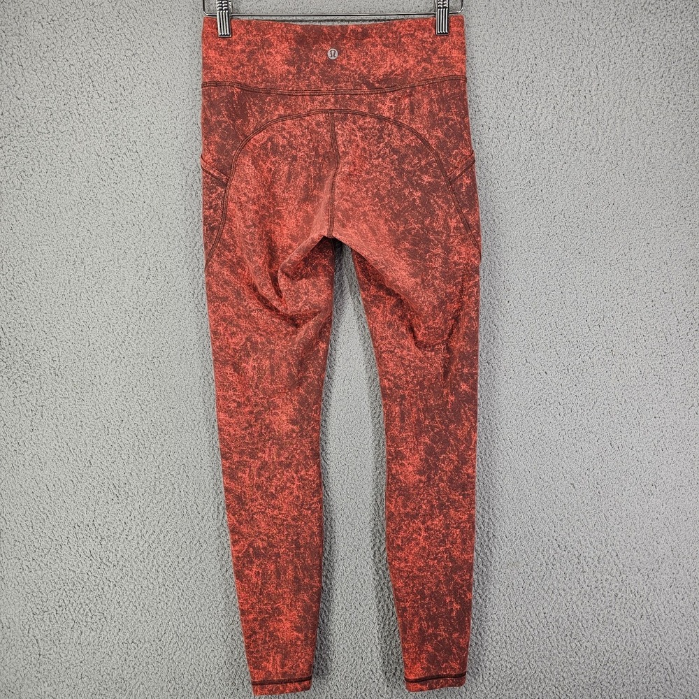 Lululemon Invigorate High Rise Tight Womens Size 8 Red 28" Inseam W5EDYS - Picture 4 of 14